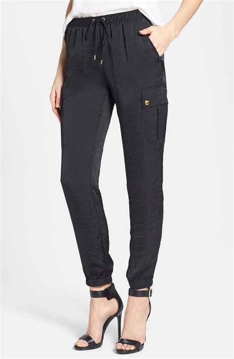 michael kors cargo pants men|Michael Kors side pocket pants.